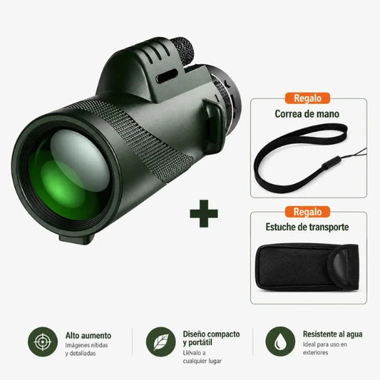 Monocular Ultra HD + Trípode de Regalo