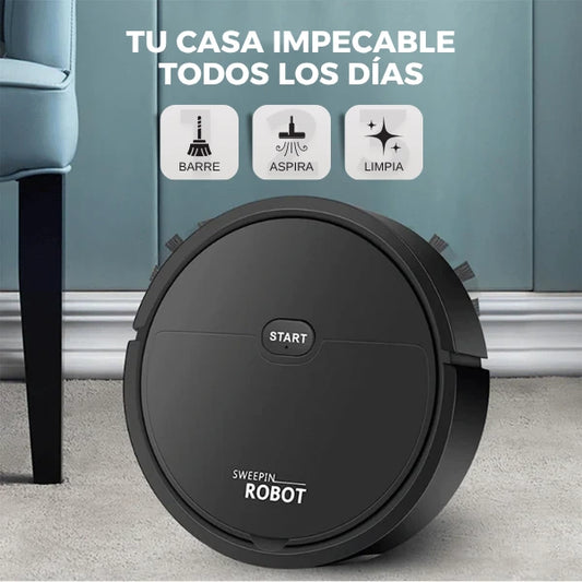 Robot Aspirador 3 en 1 Potente