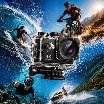 Cámara GOPRO 4K + Fundo Gratis